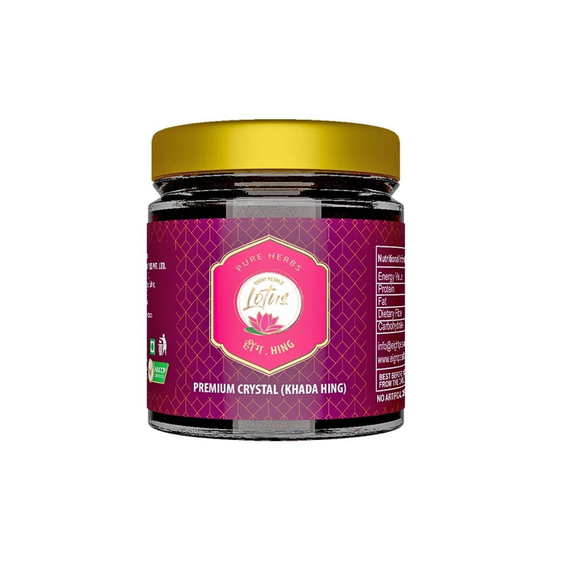 Eight Petals Lotus Khada Hing 10 gm
