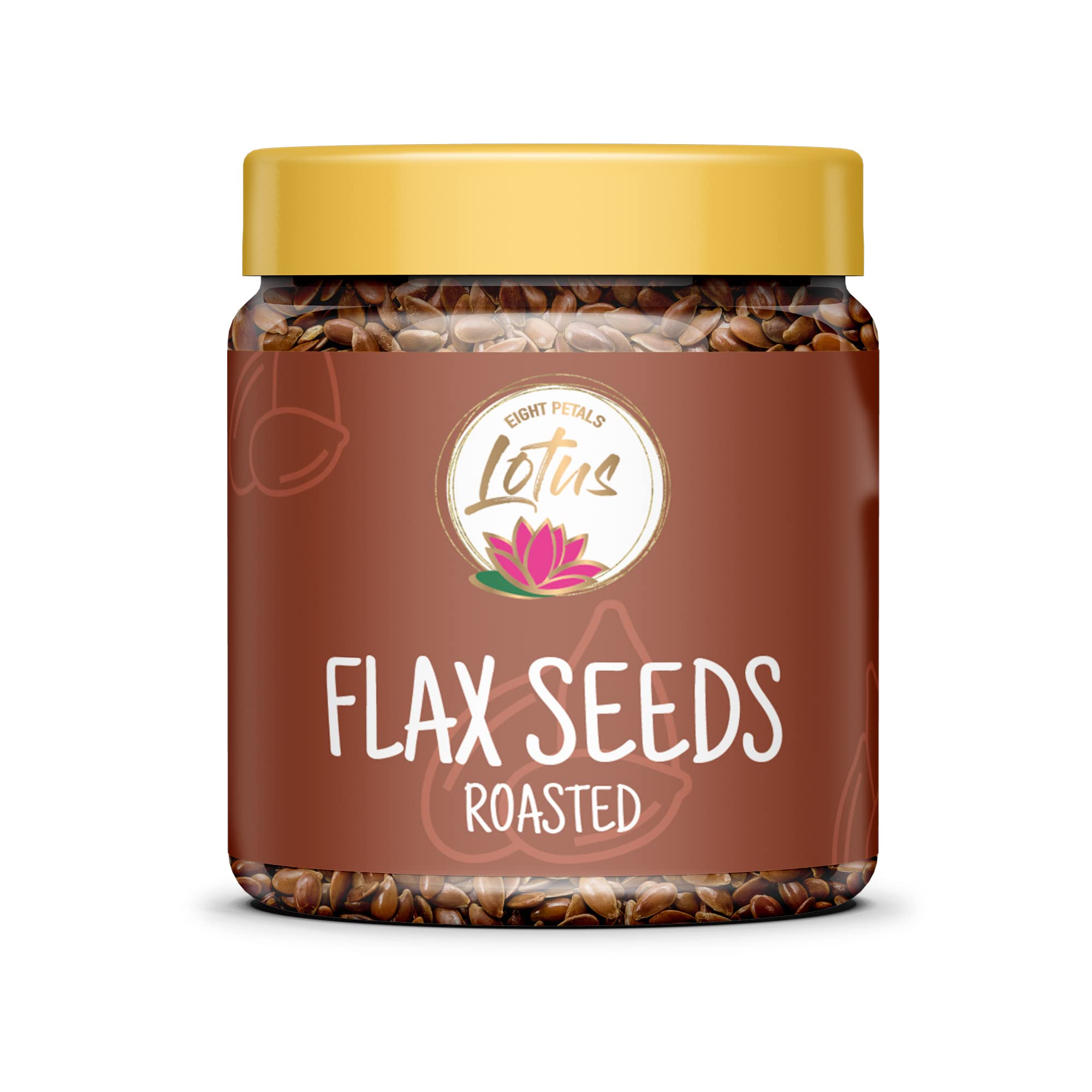 Eight Petals Lotus Flax Seeds Roasted 250g
