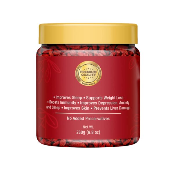 Eight Petals Lotus Dried Goji Berry 250 Gm Pack Of 1 - Image 4