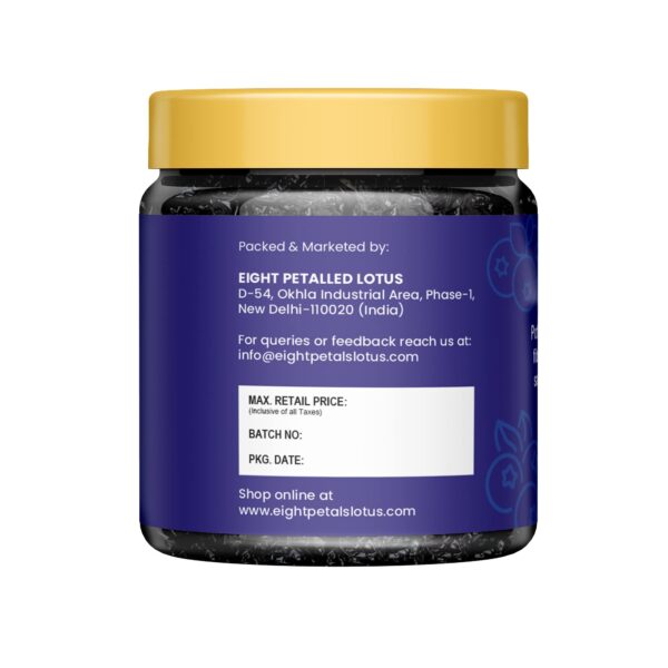 Eight Petals Lotus Blueberry Dried 250g - Image 3