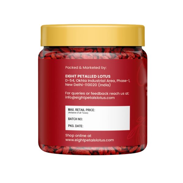 Eight Petals Lotus Dried Goji Berry 250 Gm Pack Of 1 - Image 3