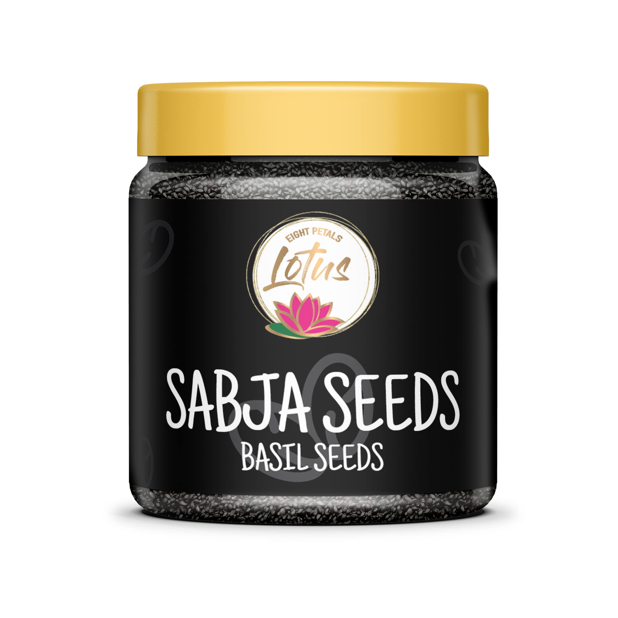 Eight Petals Lotus Sabja Seeds(Basil Seeds) 250g