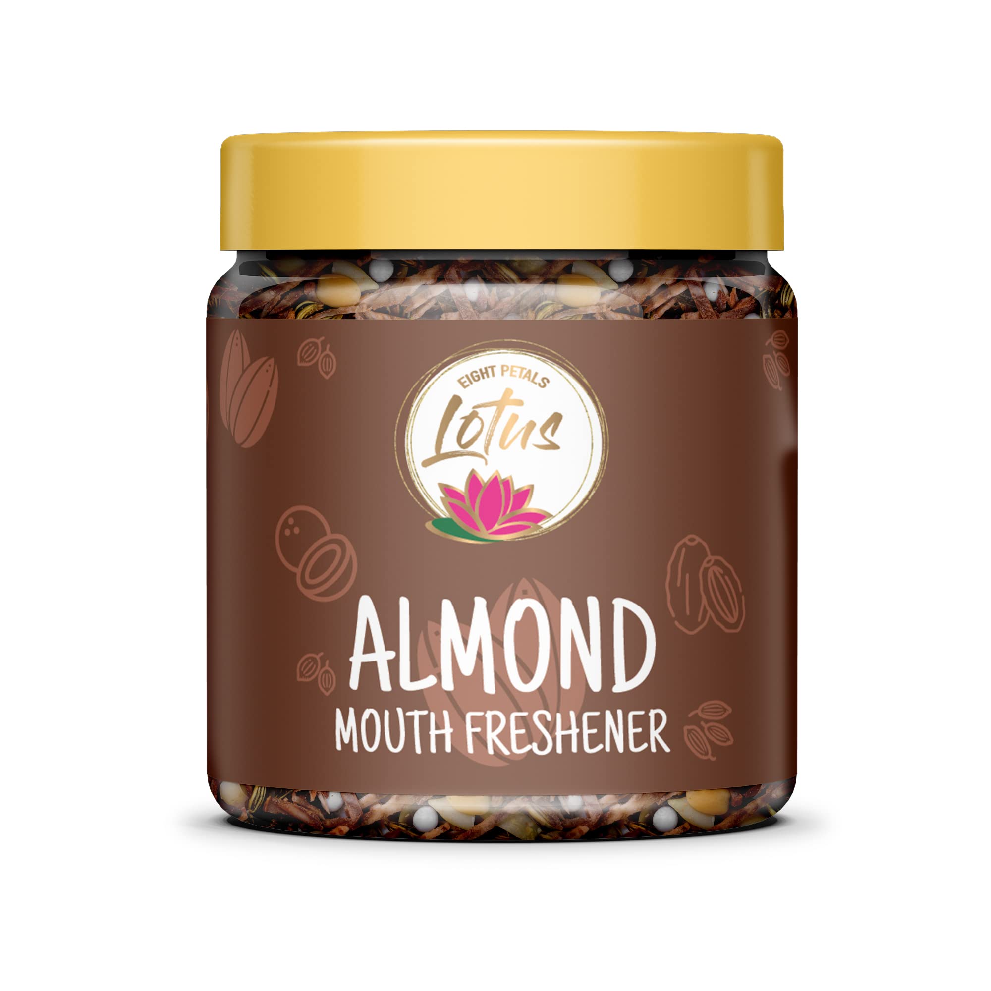 Eight Petals Lotus Almond (Badam) Mouth Freshener 250g