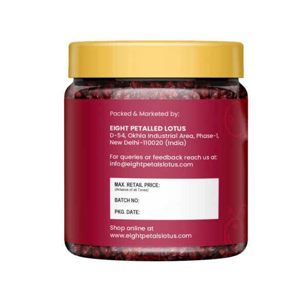 Eight Petals Lotus Cranberry Dried 250g - Image 3