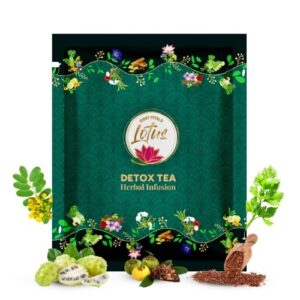 Eight Petals Lotus Detox Herbal Tea |100% Natural | 15 Pyramid Tea Bags