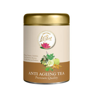 Eight Petals Lotus Anti Ageing Herbal Tea | 100% Natural | 50g Tin